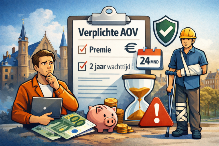 Verplichte AOV voor zzp’ers komt dichterbij: dit weten we nu over de BAZ (en wat nog onzeker is)